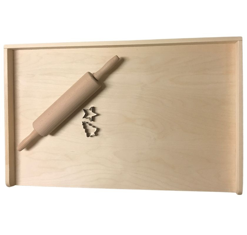 Bakbord i tr� 70x49 cm