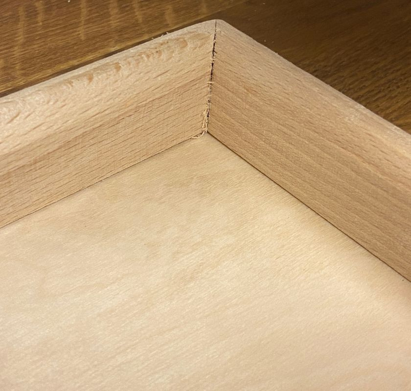 Bakbord i tr� 70x49 cm