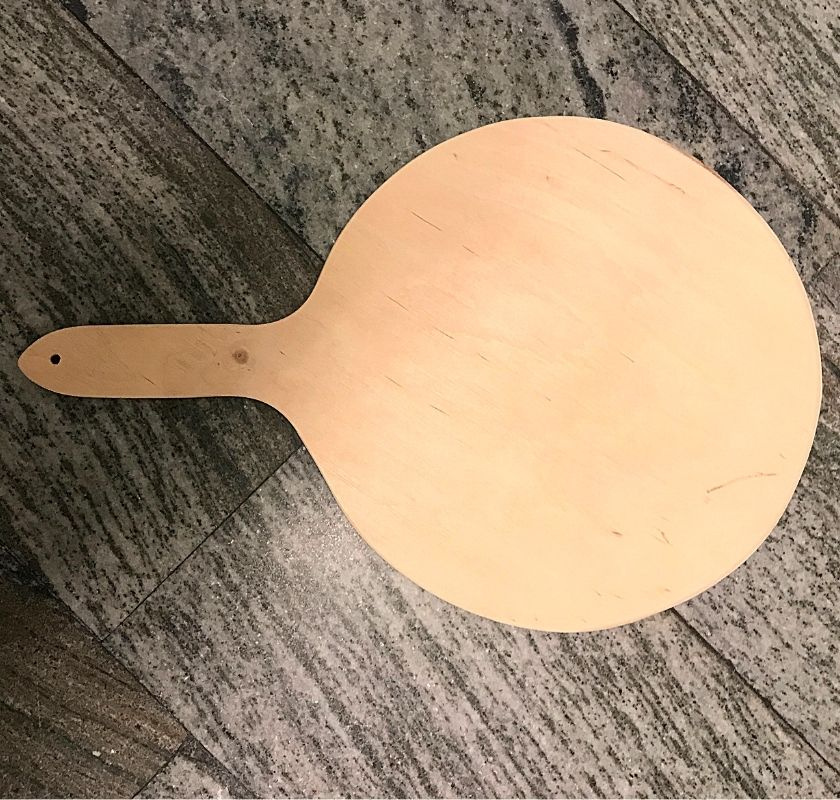 rund pizzaspade i tr�