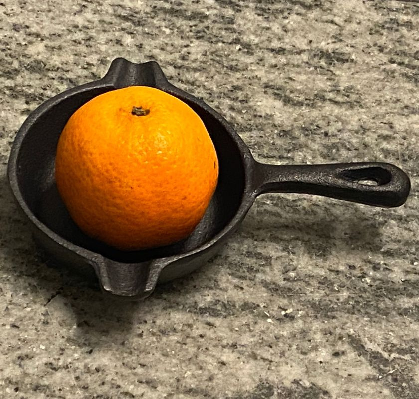 Liten portionspanna i gjutj�rn