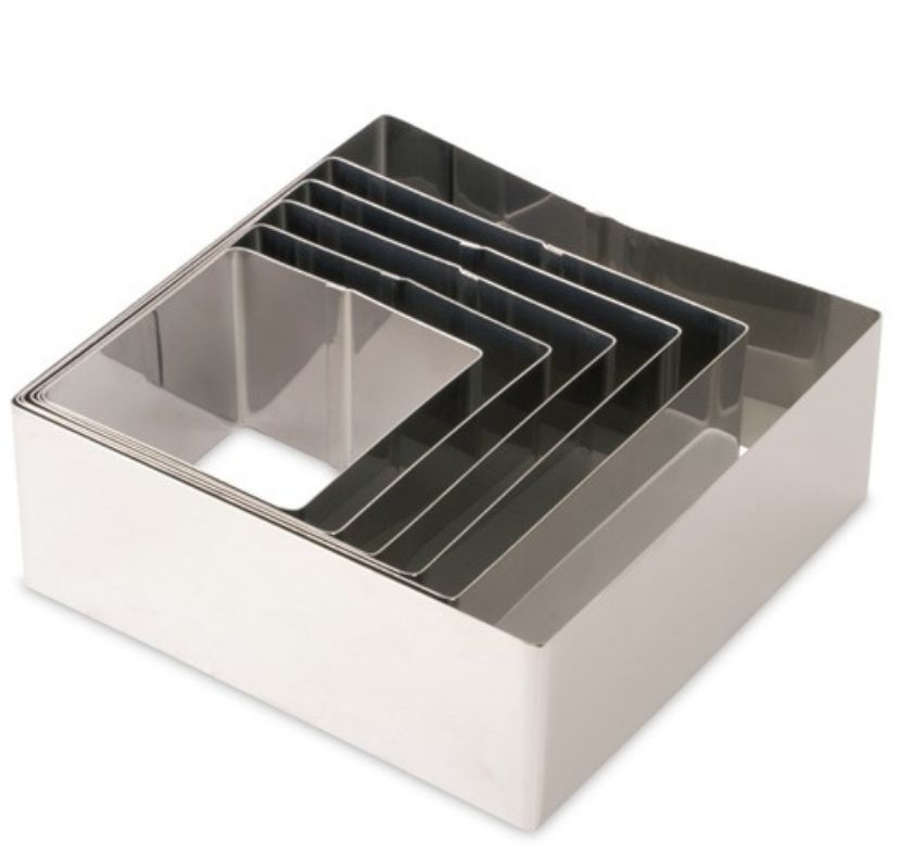 Monterings ringar SQUARE 6-pack