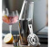Cocktailset med Bostonshaker i stl och glas, sil och mtglas