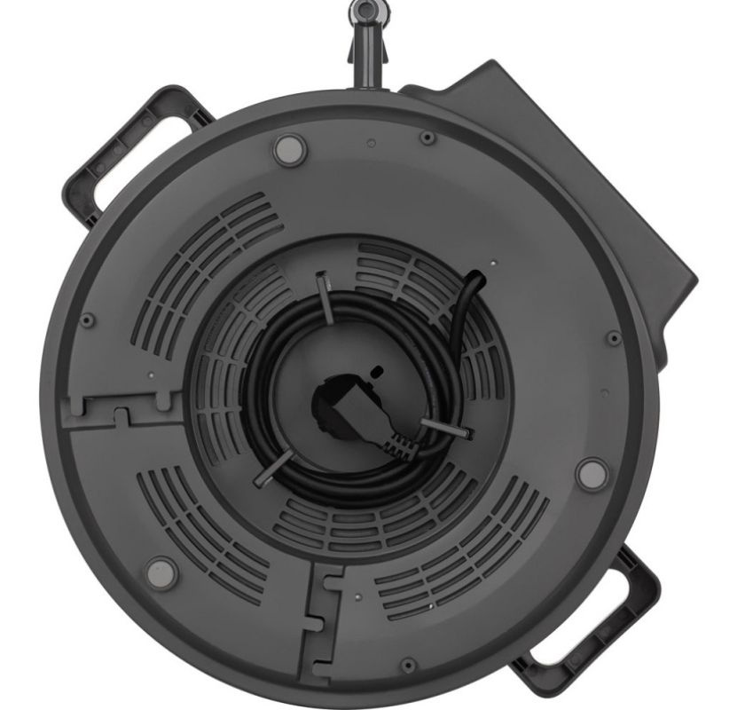 Konserveringsmaskin undersidan med inlindad kabel