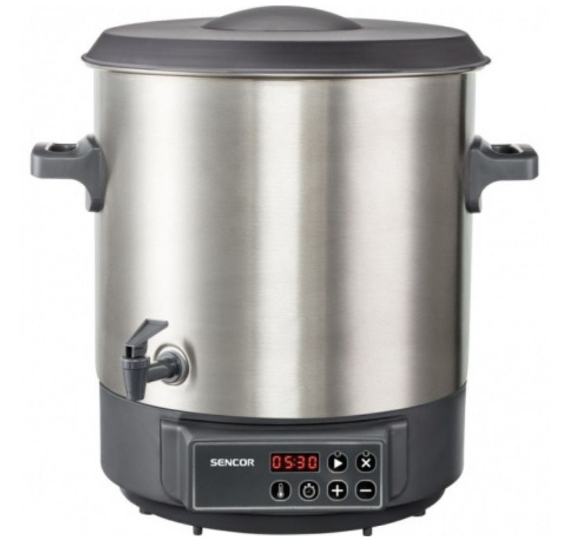 Sensor elektrisk konserveringsapparat med display och timer