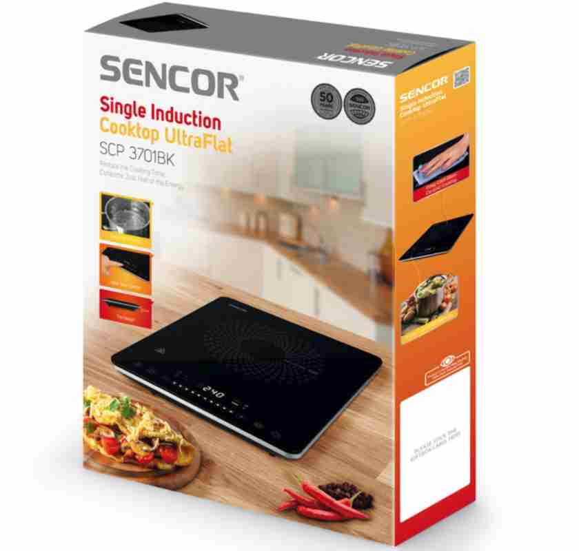 Induktionsplatta Sencor ultratunn f�rpackning