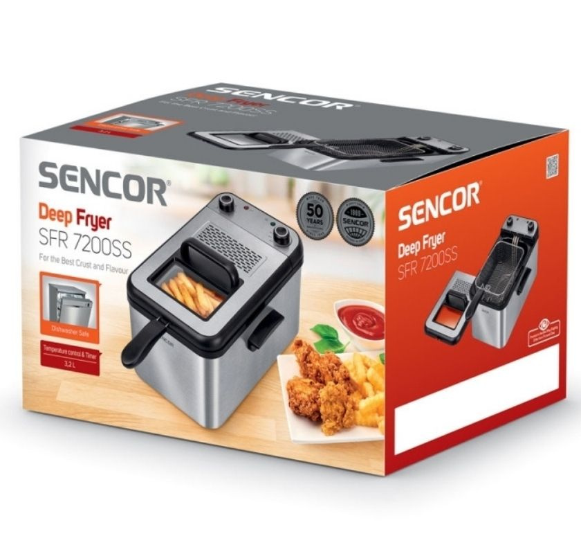 Frit�s 3,2 Liter SENCOR, f�rpackningen