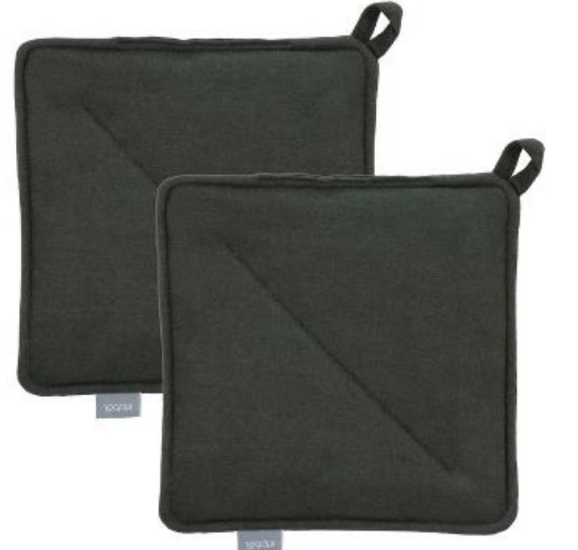 Grytlappar 20 x 20 cm 2 st gr�na