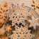 Fina pepparkakor gjorda med Patisse kakmått snöflinga 19 cm 