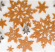 Pepparkakor uttagna med Patisse kakmått snöflinga eller snöstjärna