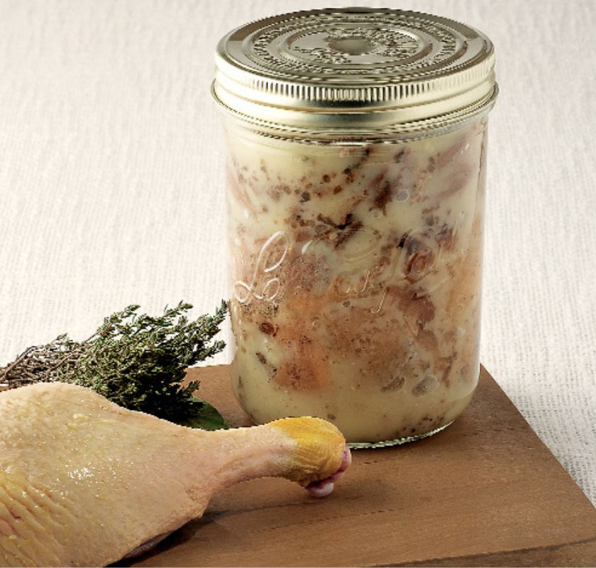 Glasburk med skruvlock 0,75 liter