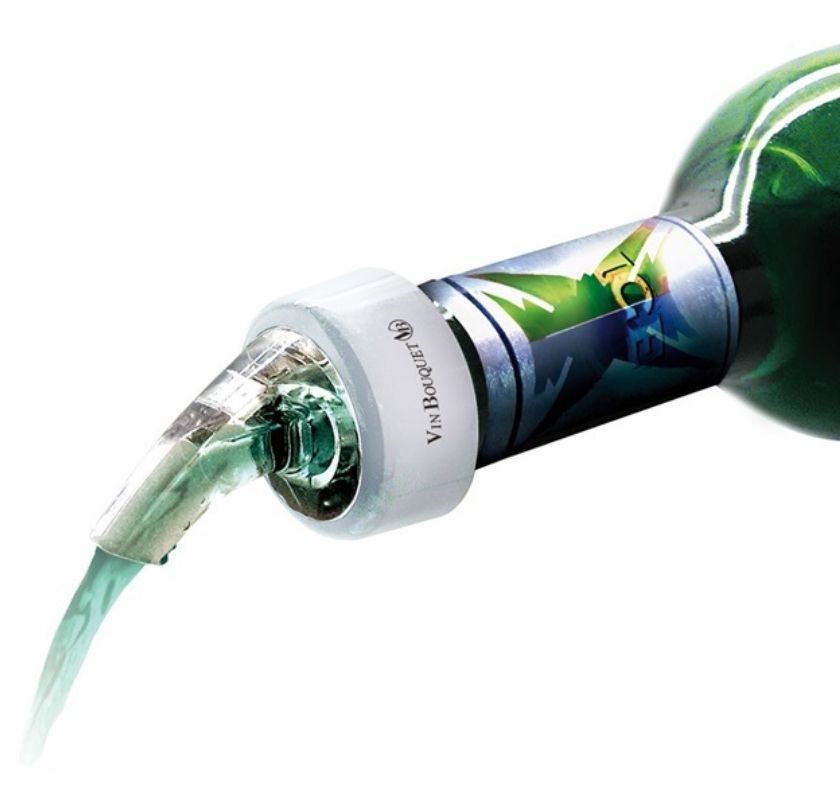 Dos�r p� flaska h�ller 4 cl ljusgr�n v�tska