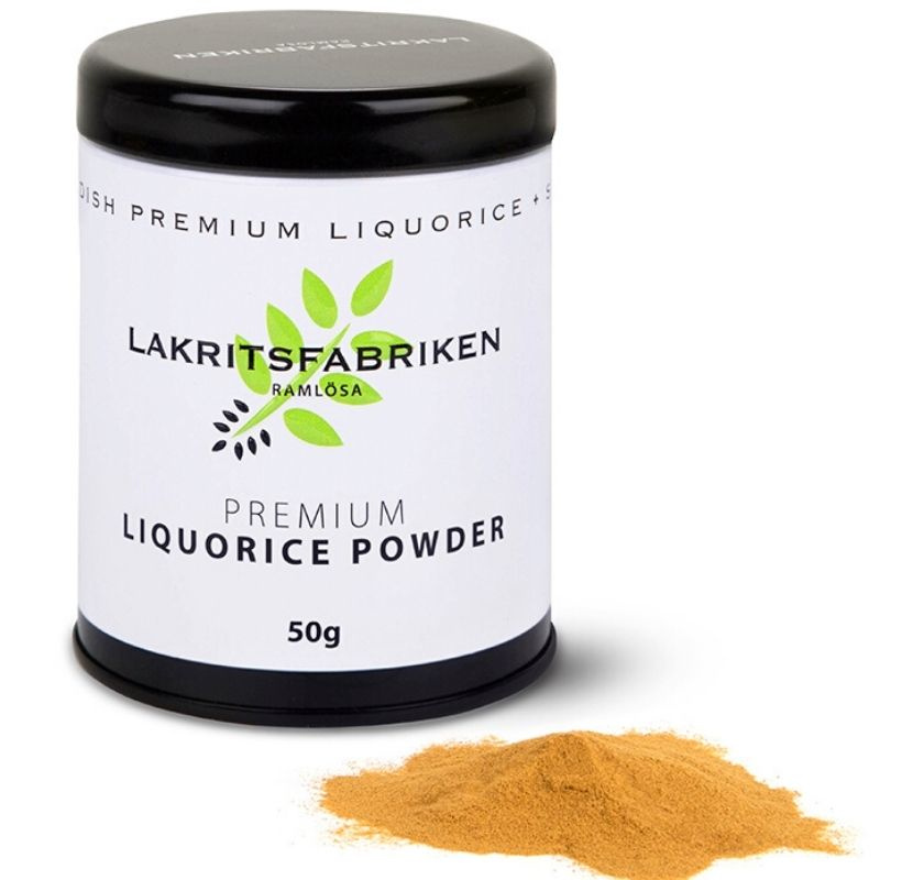 Lakritspulver Premium fr�n LakritsFabriken i Raml�sa