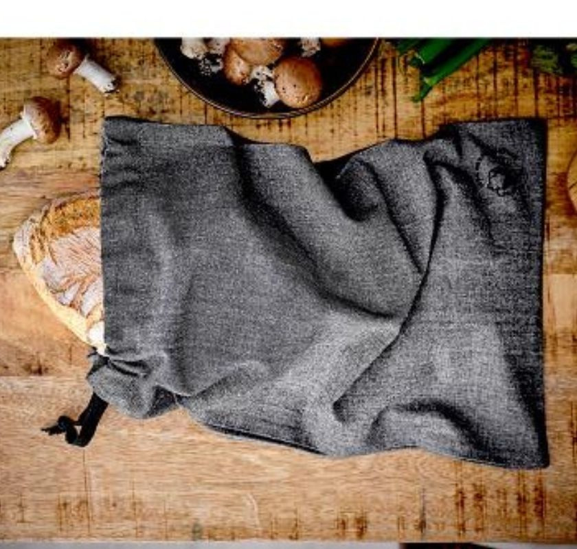 Br�dp�se i tyg av ekologisk bomull