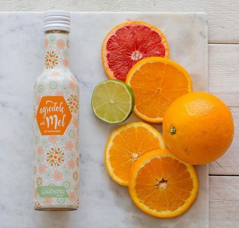 Apelsinbloms- och honungsvin�ger Gardeny