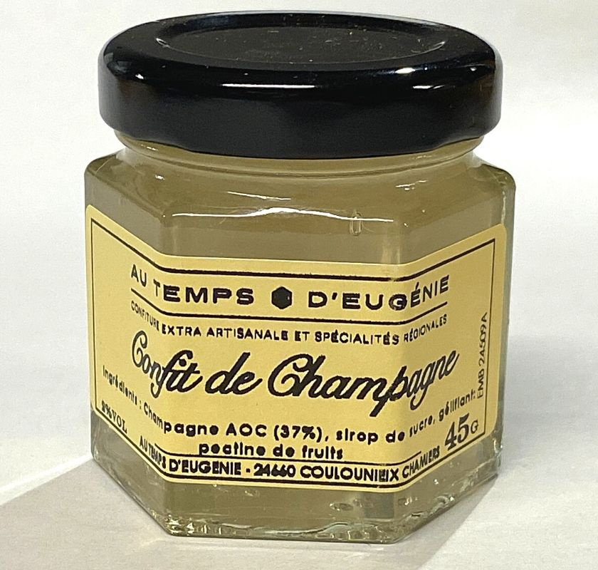 Champagneg�le ing�r i den lilla franska delikatessl�dan