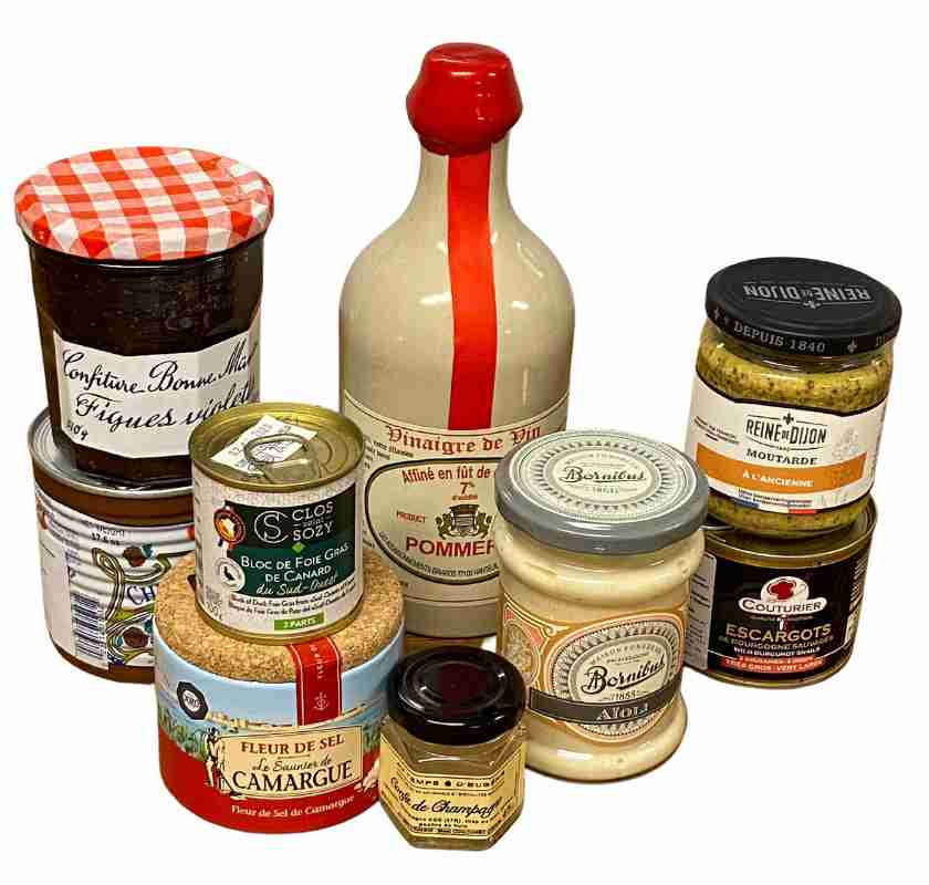 Stora franska kittet - Det b�sta av Frankrike, presentl�da, frilagda varor