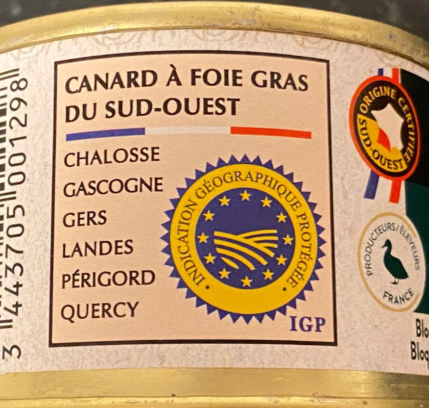 Anklever Foie Gras de Canard Igp 65�g La Quercynoise Clos Saint Sozy�