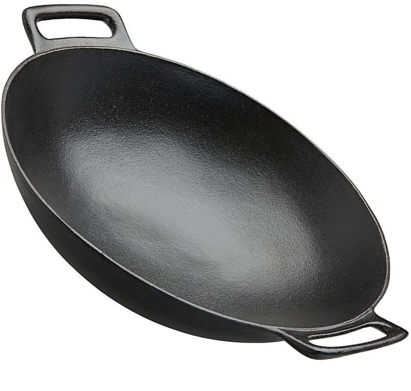 Wok i gjutj�rn f�r grillen