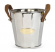 inkylare med läderhandtag Heritage Leather Handled Wine Cooler Vinkylare eller champagnekylarer med läderhandtag