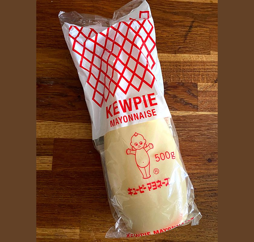 Majon�s Kewpie japansk 500g p� k�ksb�nken