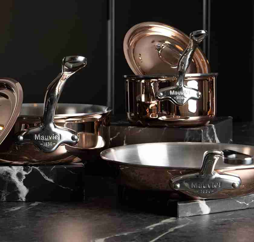 Kopparkastrull och pannor Mauviel M''150S