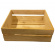 Trälåda för presenter & prylar 26 cm trälåda för delikatesser eller prylar