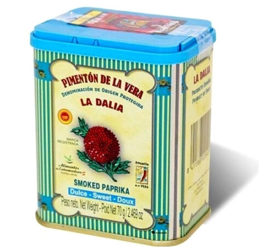 Piment�n de la vera Dulce milt paprikapulver