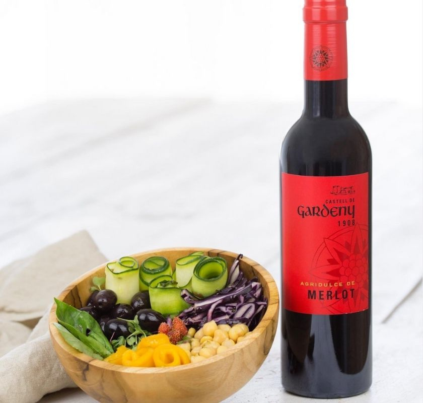 Merlot-vin�ger Castell de Gardeny