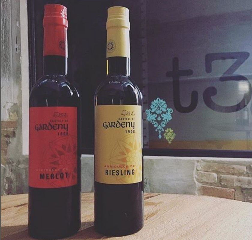 Tre spanska vin�grar fr�n Castell de Gardeny