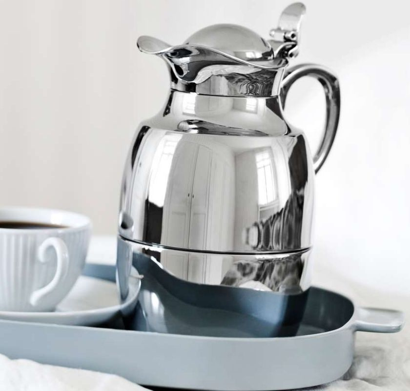 Juwel Termoskanna 1 liter kromat st�l