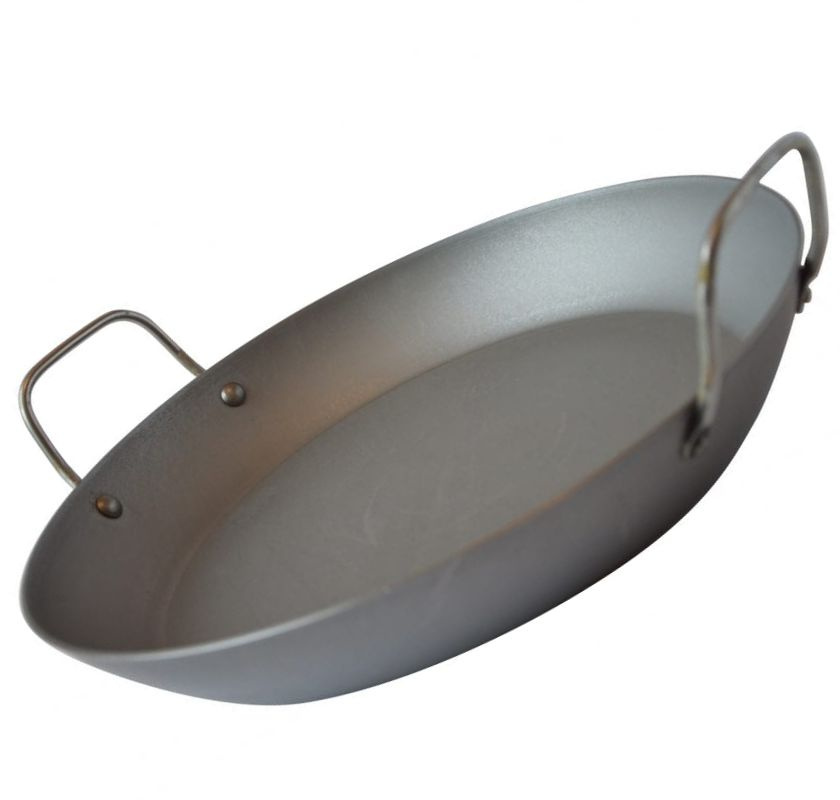 Paellapanna i kolst�l Mauviel M''Steel 40 cm
