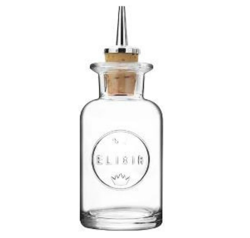 St�nkflaska f�r drinkar & cocktails i glas Elixir No. 2