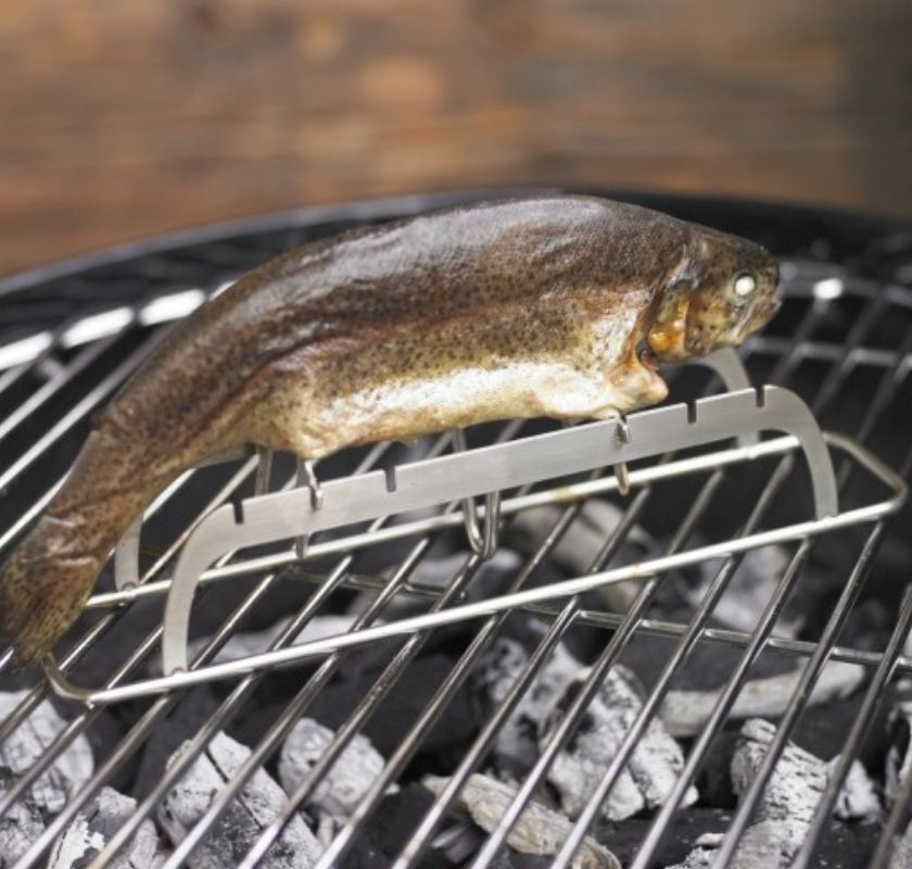 Fiskst�ll f�r grillen R�sle 