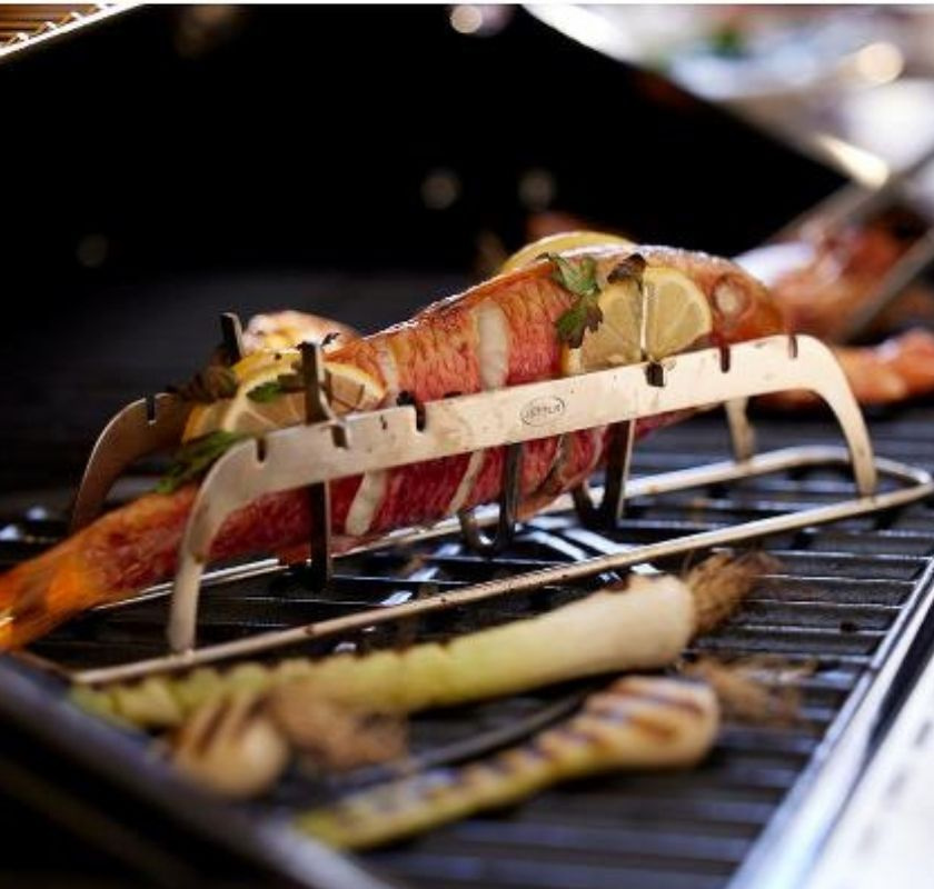 Fiskst�ll f�r grillen R�sle 