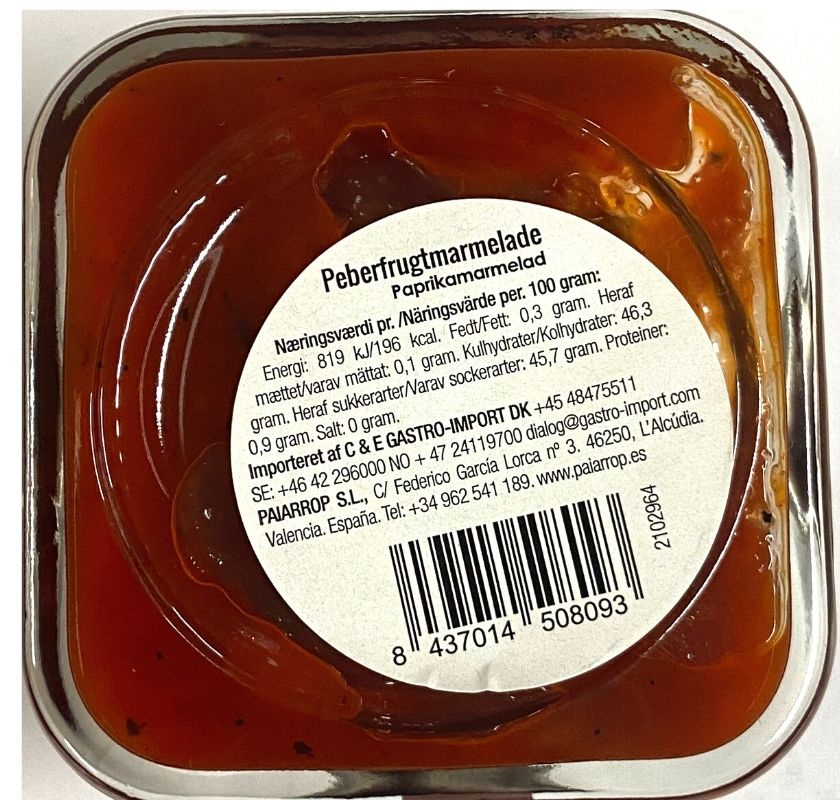 undersidan av burken