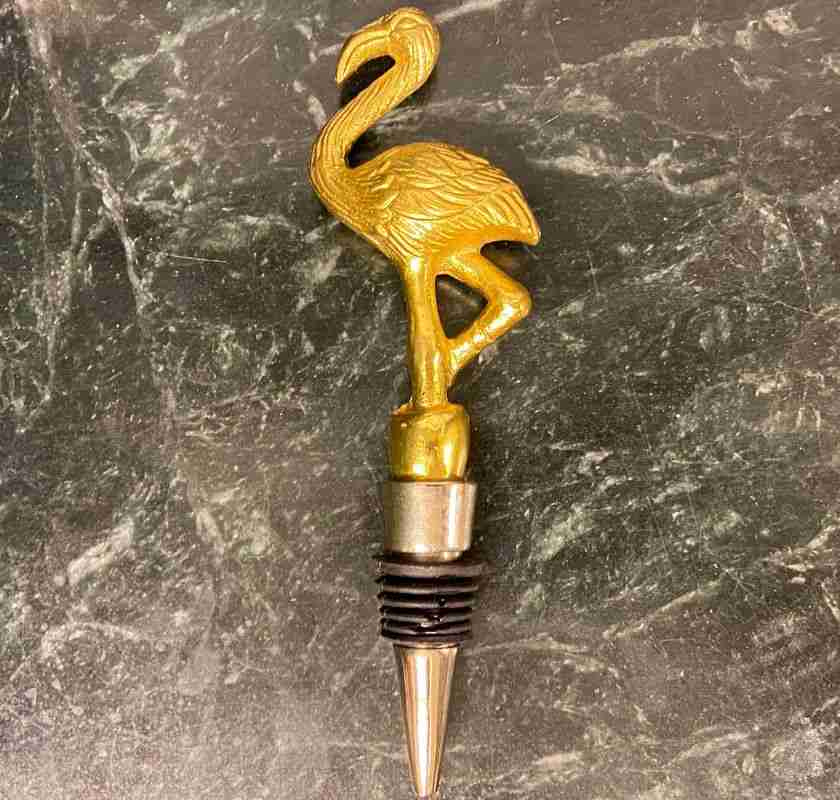 Flaskstopp flamingo