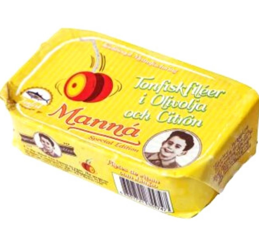 Tonfiskfil� i olivolja med citron
