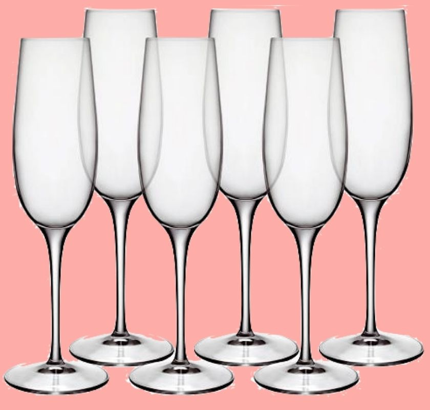 Champagneglas Palace 6 st