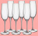 Champagneglas Palace 6 st Champagneglas Palace 6 st