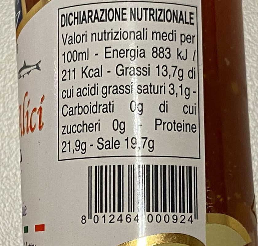 Garum - Colatura di Alici