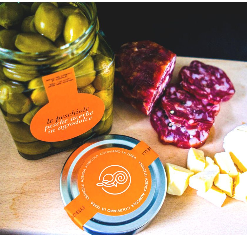 Le Peschiole Sm� inlagda persikor