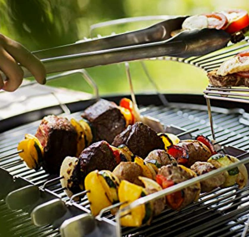 Grillspett 6 st med h�llare