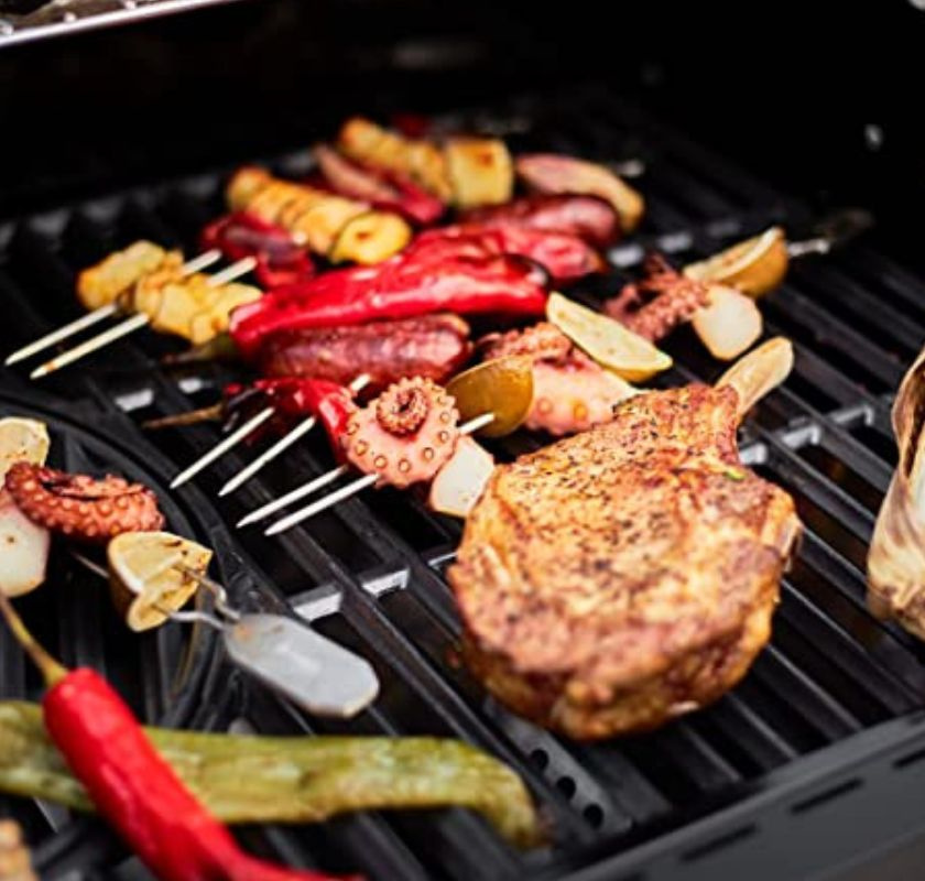 Grillspett 6 st med h�llare