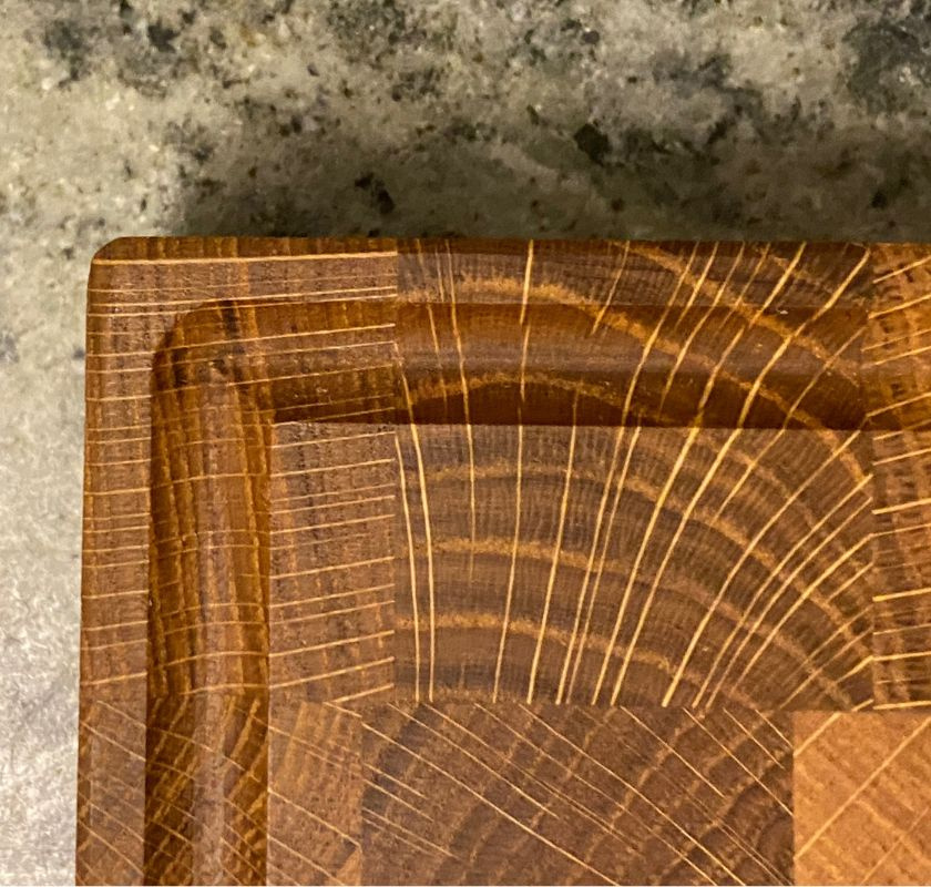 Sk�rbr�da i ek med r�nna 58 cm