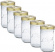 Glasburk med skruvlock 1 liter 6-pack Glasburk med skruvlock 1 liter 6-pack