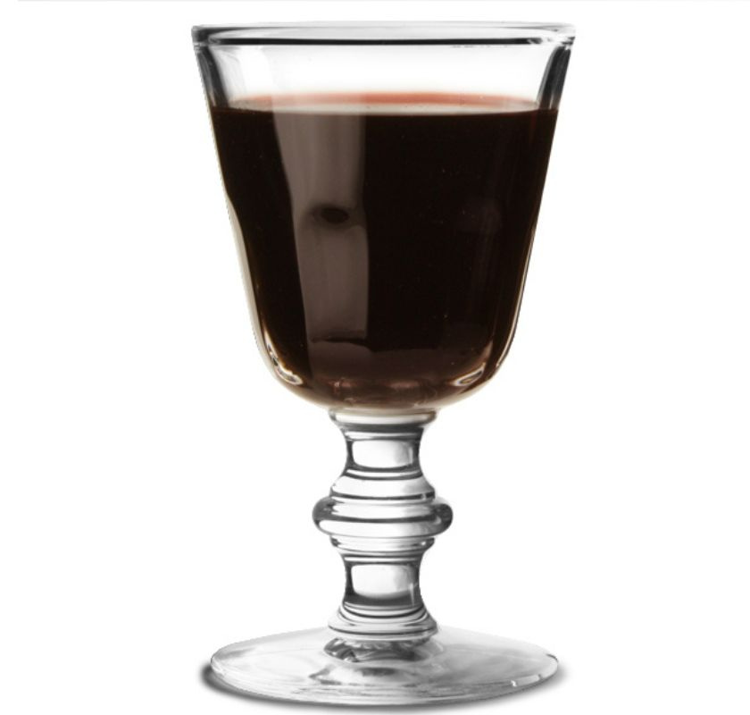 R�dvinsglas La Rochere Perigord fyllt