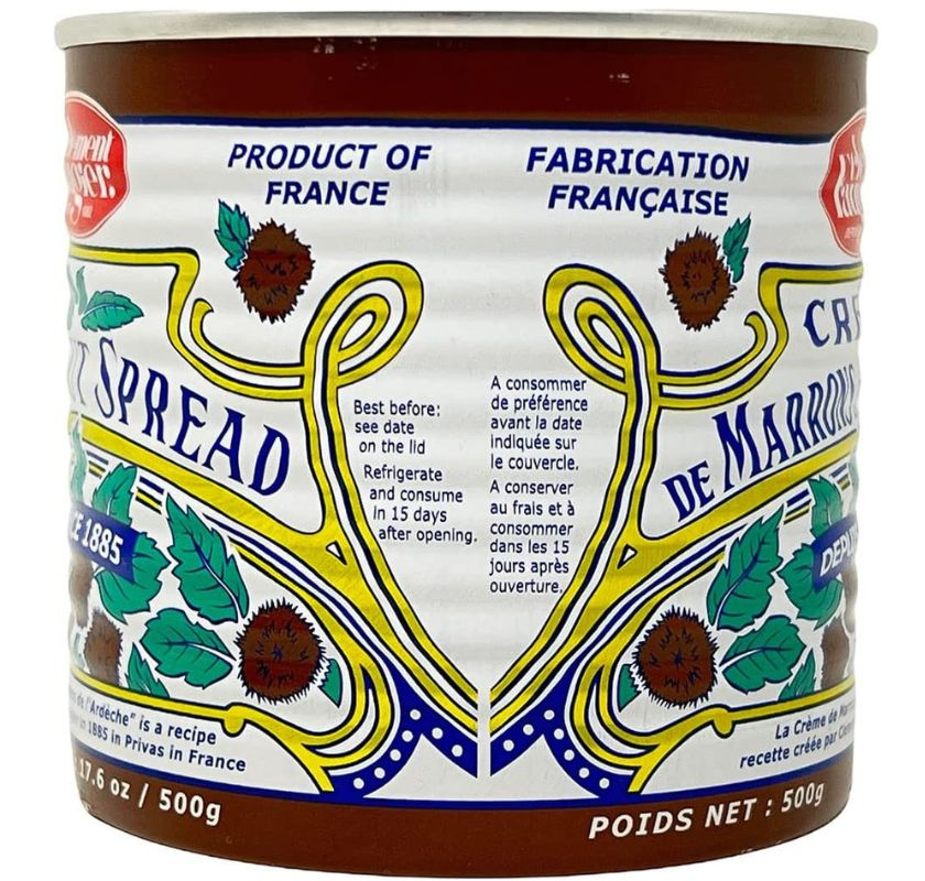 Kastanjepur� s�tad burkens baksida