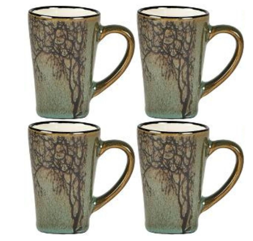 Espressokopp eller gl�ggmugg gr�n 4-pack