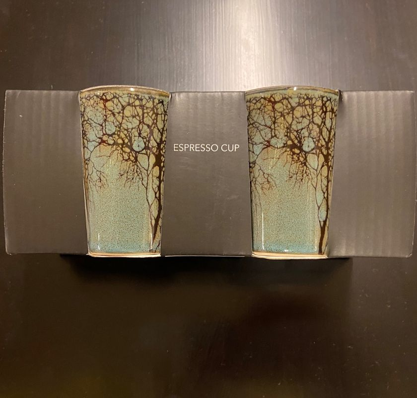 Espressokopp eller gl�ggmugg gr�n 4-pack