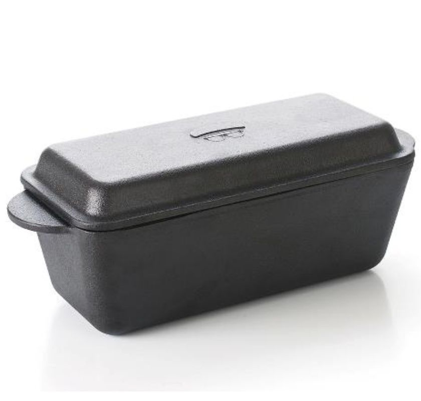 Br�dform i gjutj�rn med lock